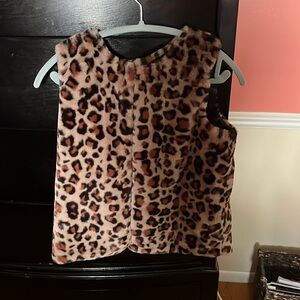 Cheetah Print Vest Kids